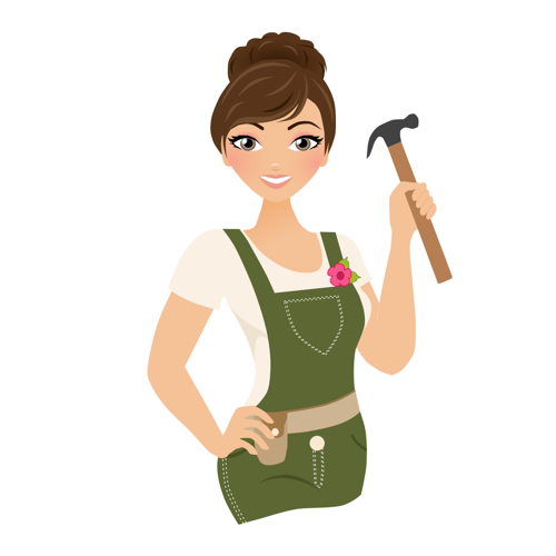 Lady with a Hammer mascot