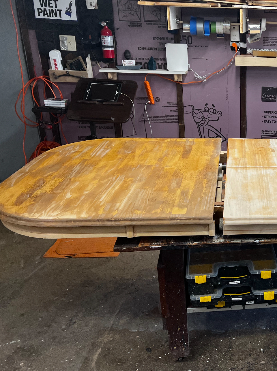 3-leaf table restoration