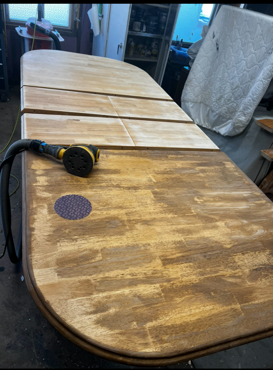 3-leaf table restoration