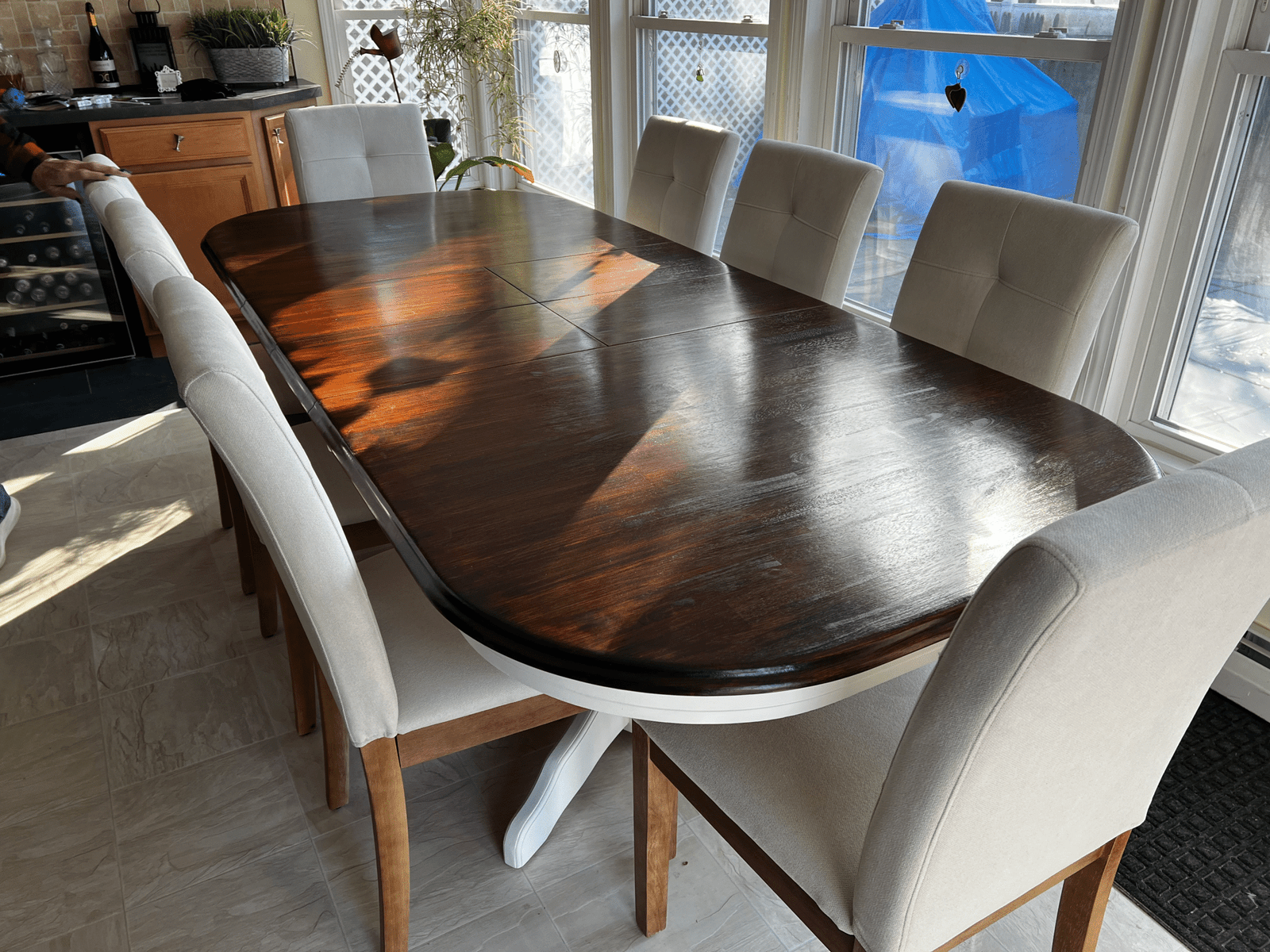 3-leaf table restoration